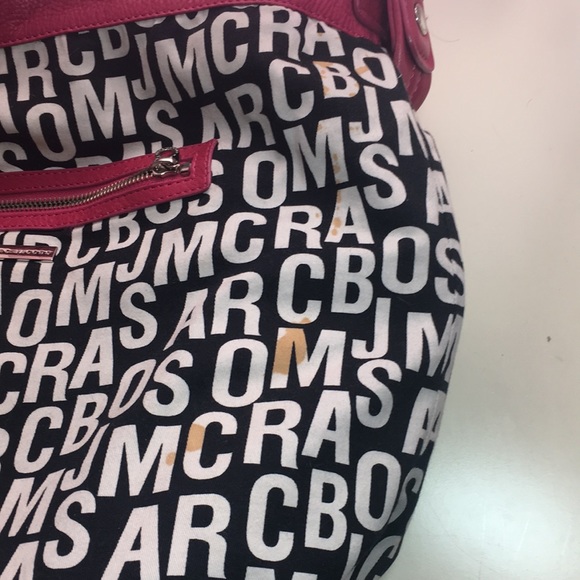 Marc By Marc Jacobs Totally Turnlock Farridah Leather Hobo raspberry - Picture 6 of 6